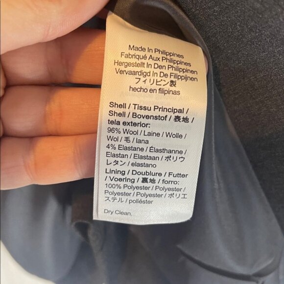 J CREW PARKE STRETCH ITALIAN WOOL ONE BUTTON BLAZER 14 - Picture 7 of 7